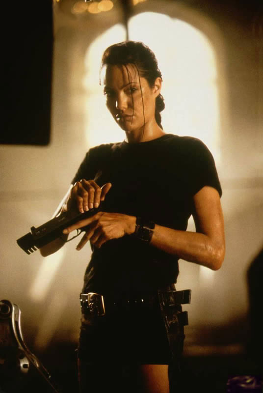 angelina jolie wanted gun. Basically we wanted to show